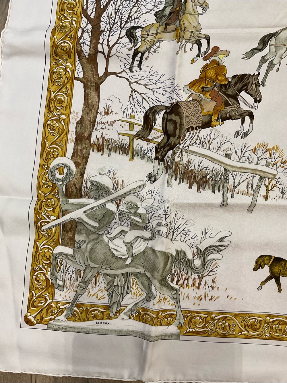 Hermes Scarf - Picture 3 of 6